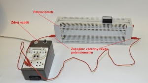 Studium magnetického pole cívky